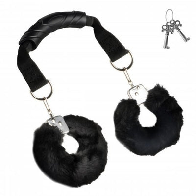 Loveangels Cuff Me Furry Cuffs With Handle - Loveangels