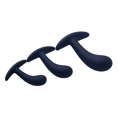 Loveangels Curved Silicone Anal Training Kit - Loveangels