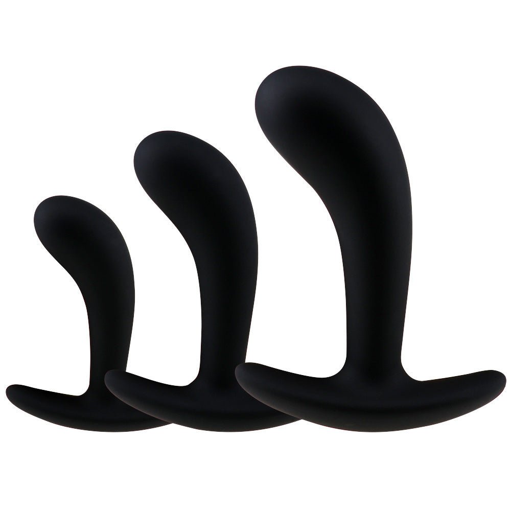 Loveangels Curved Silicone Anal Training Kit - Loveangels