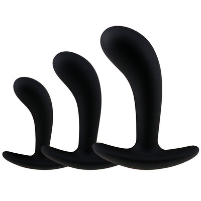 Loveangels Curved Silicone Anal Training Kit - Loveangels