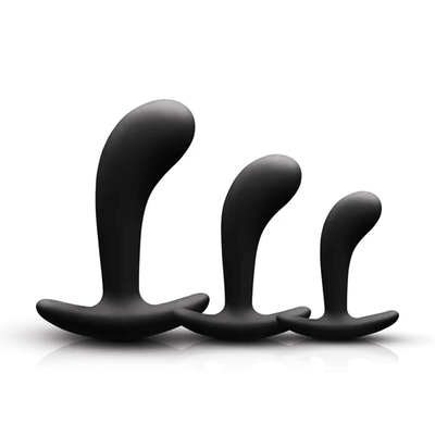 Loveangels Curved Silicone Anal Training Kit - Loveangels