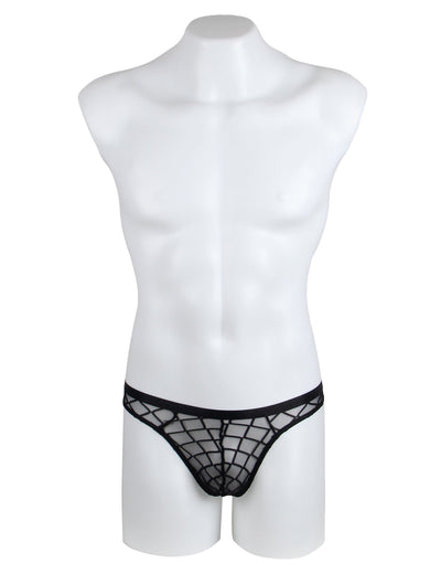 Loveangels Diamond Mesh Thong - Loveangels