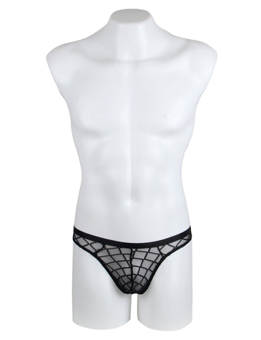 Loveangels Diamond Mesh Thong - Loveangels