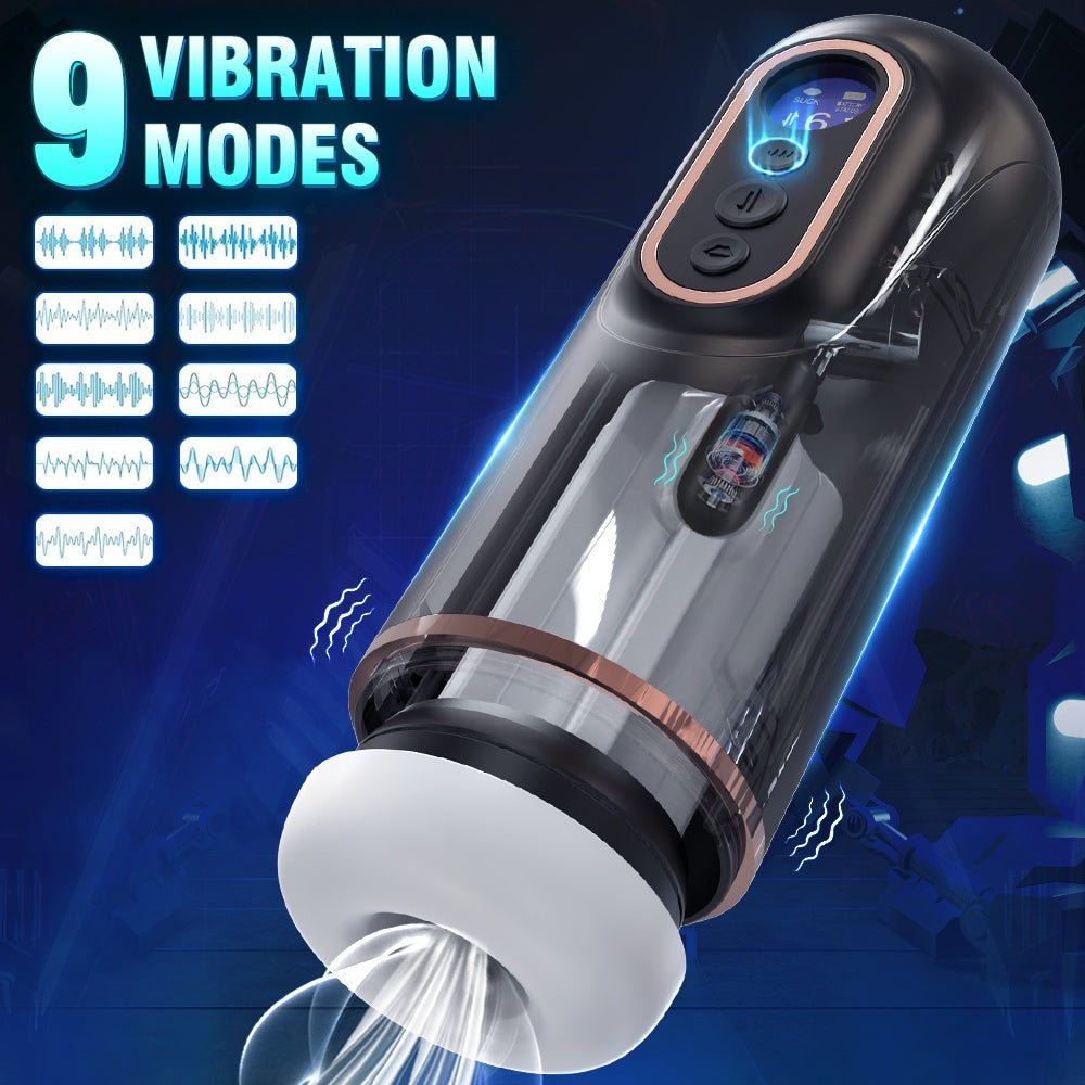 Loveangels Doris Telescopic Sucking Vibrating Moaning And Heating Masturbator - Loveangels
