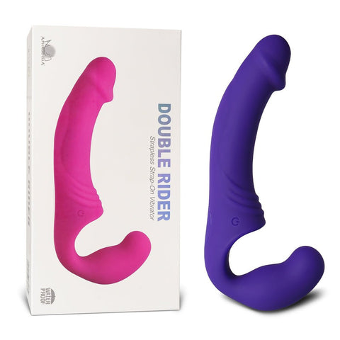Loveangels Double Rider Strapless Strap - On Vibrator - Loveangels