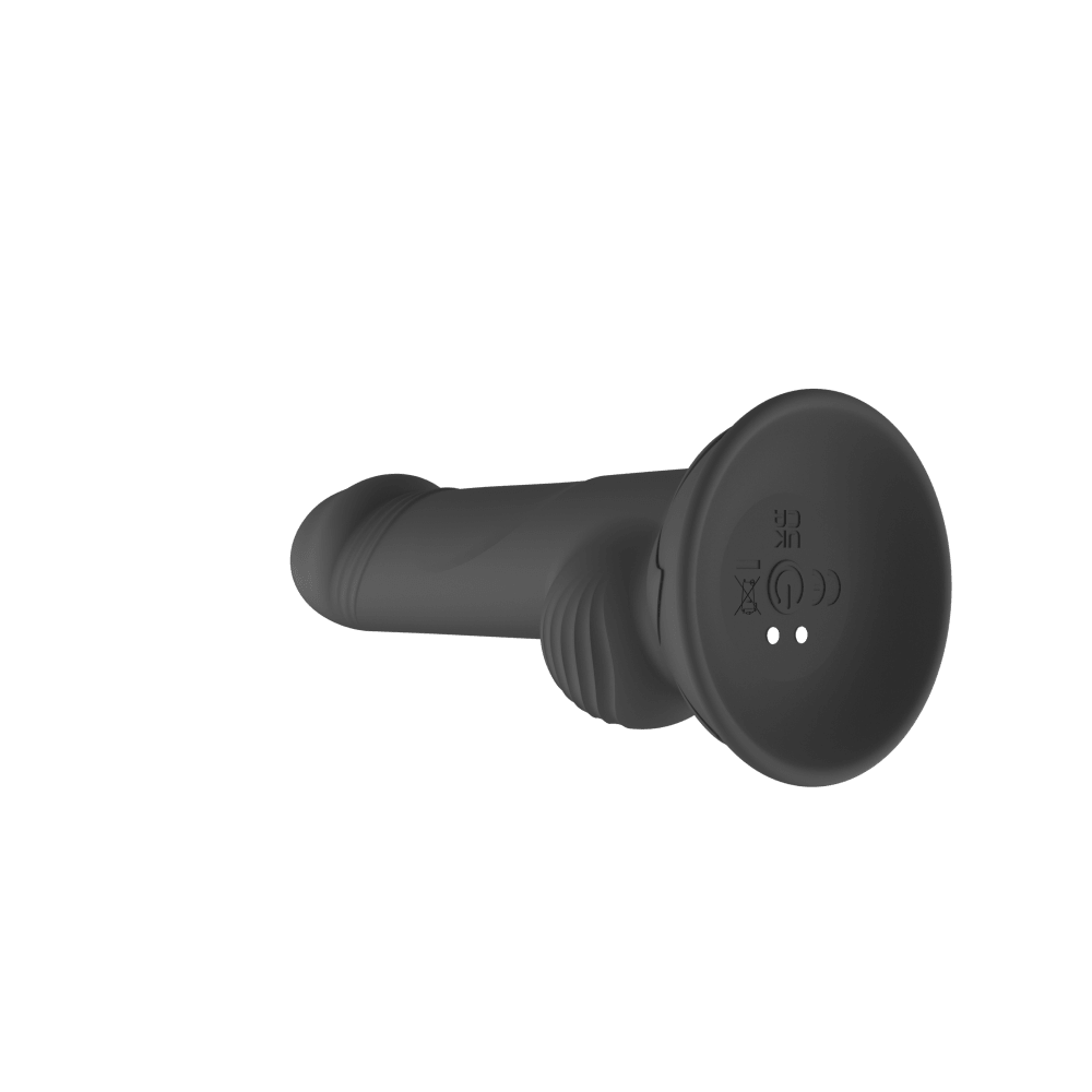 Loveangels Dual Drive 5.12" Remote Control Thrusting Vibrator - Loveangels