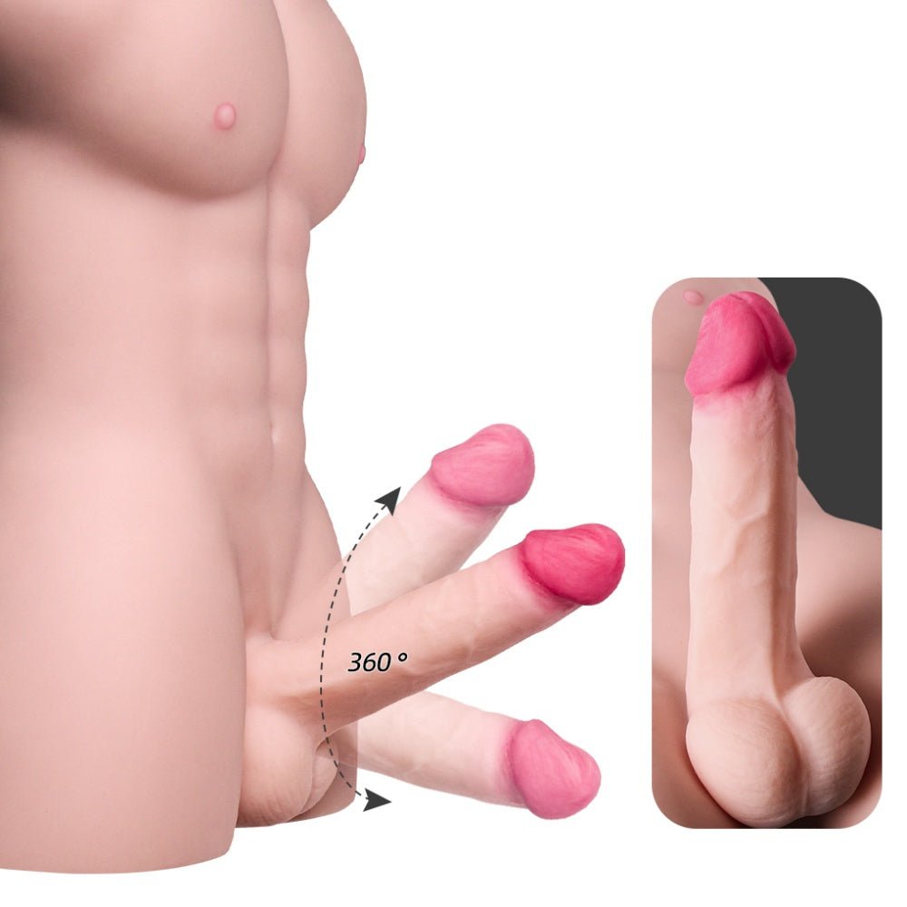Loveangels Ella 9.2lbs Male Sex Doll With Flexible Dildo - Loveangels