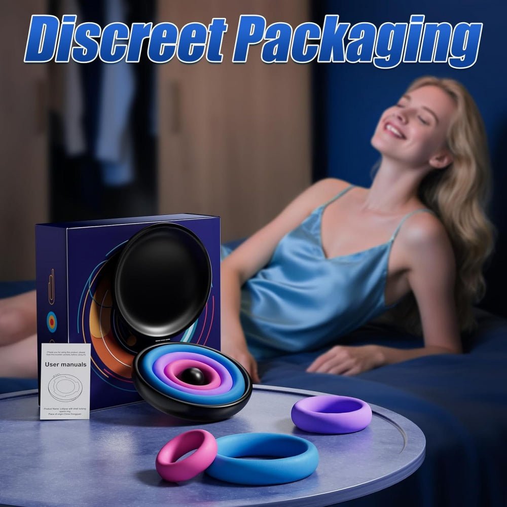 Loveangels Flex Rings 3pc Silicone Ring Set - Loveangels