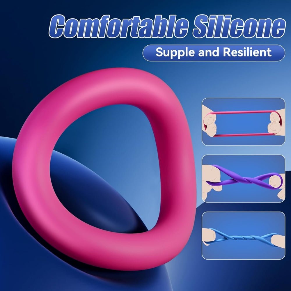 Loveangels Flex Rings 3pc Silicone Ring Set - Loveangels