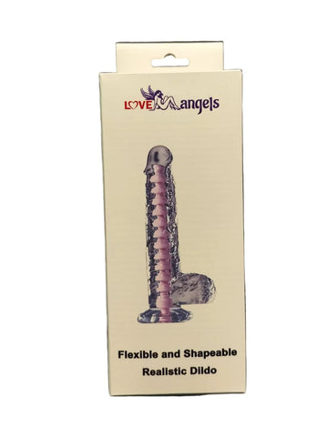 Loveangels Flexible And Shapeable Clear Dildo - Loveangels