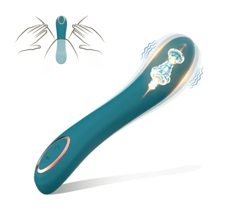 Loveangels Green Curve Vibe Slim G-Spot Virator - Loveangels