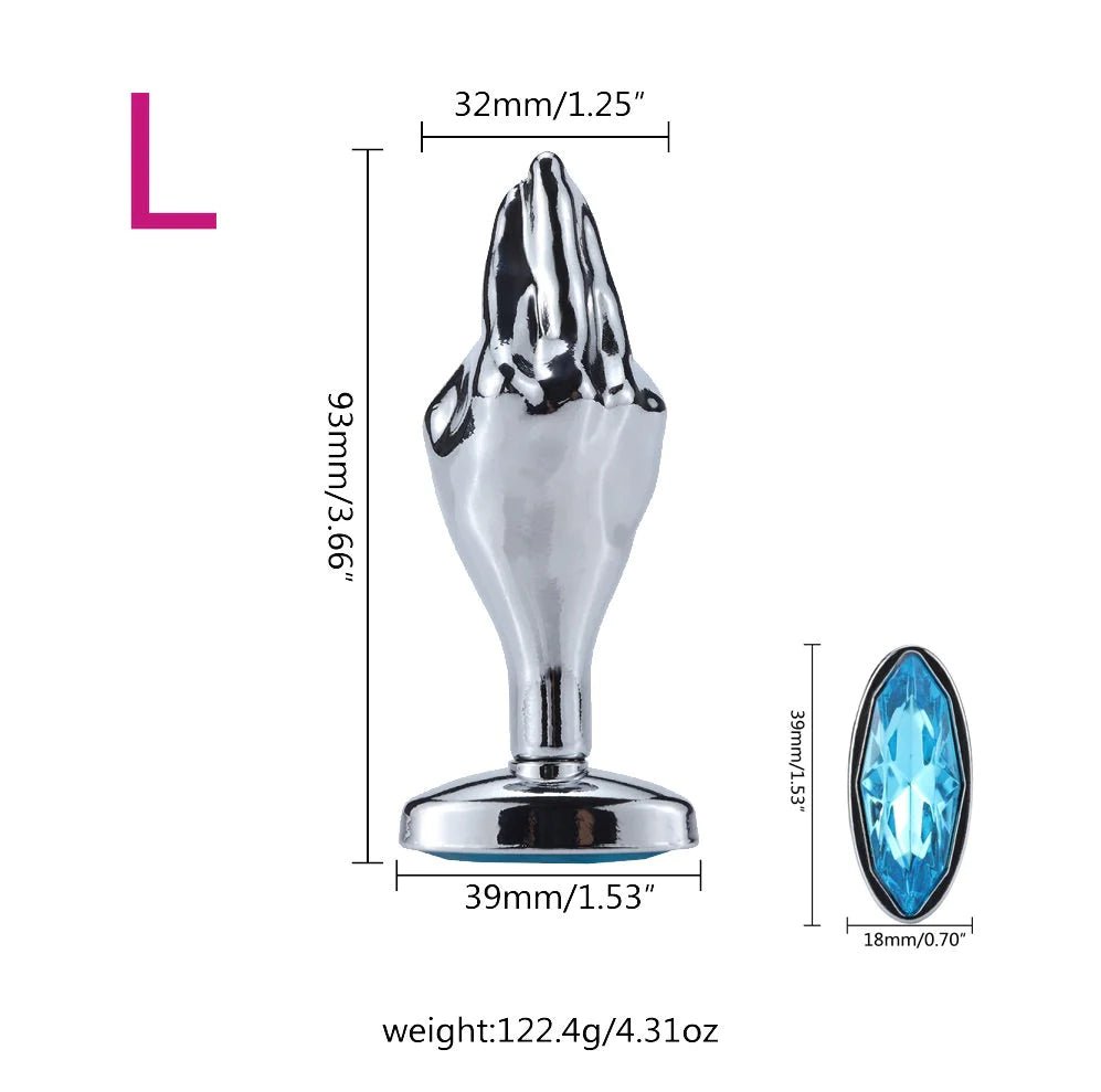 Loveangels Handy Stainless Steel Butt Plug - Loveangels