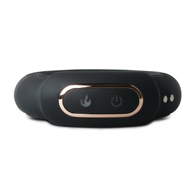 Loveangels Heat Loop Heating Vibrating Silicone Cock Ring - Loveangels