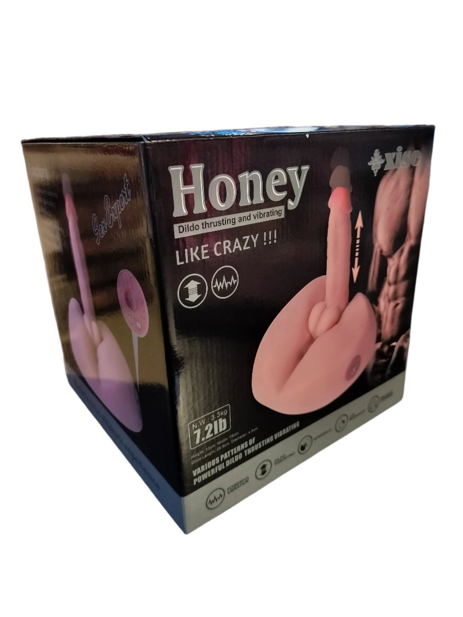 Loveangels Honey Thrusting Rechargeable Masturbator - Loveangels