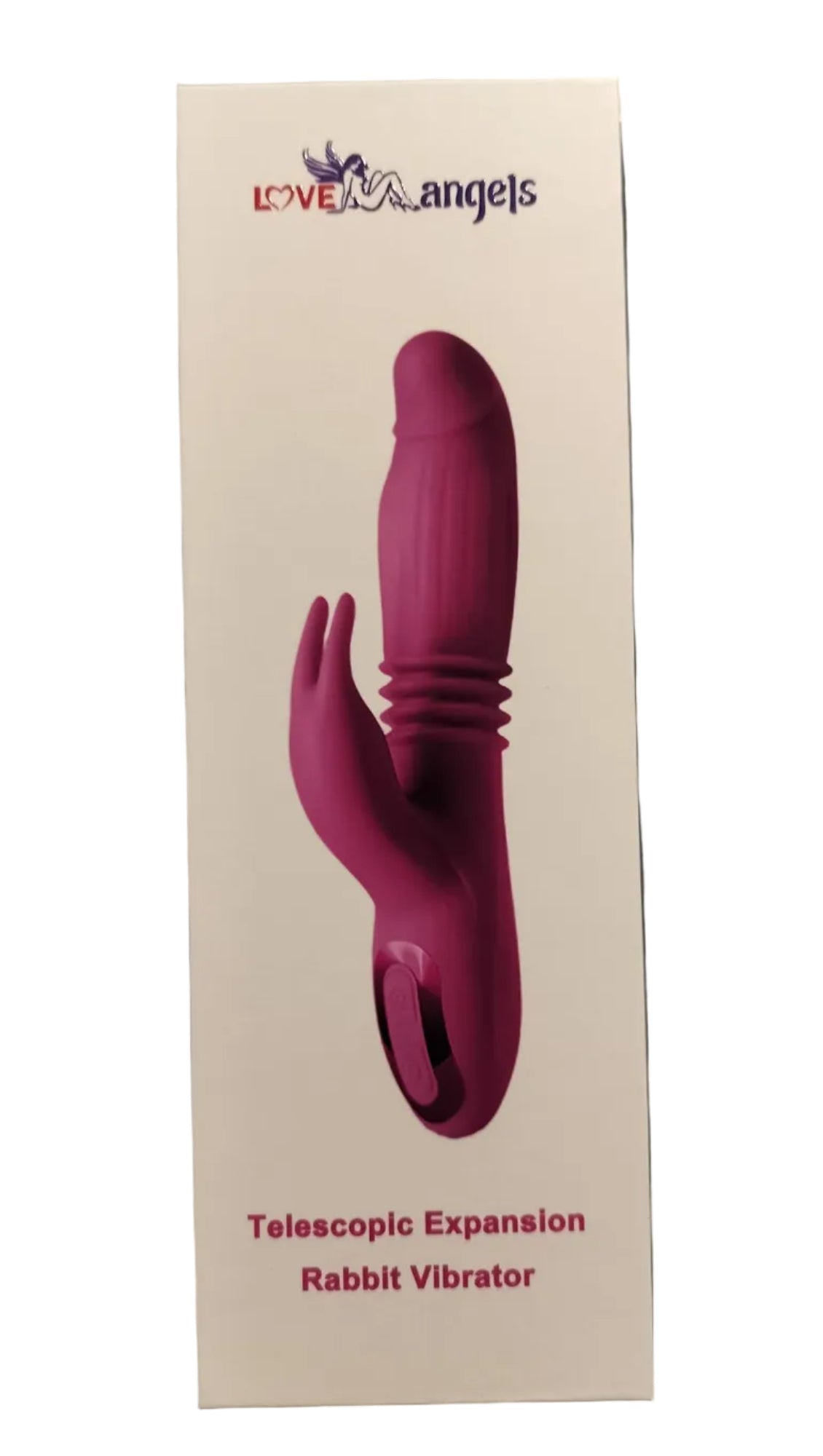 Loveangels Inflatable Thrusting Silicone Rabbit Vibrator - Loveangels