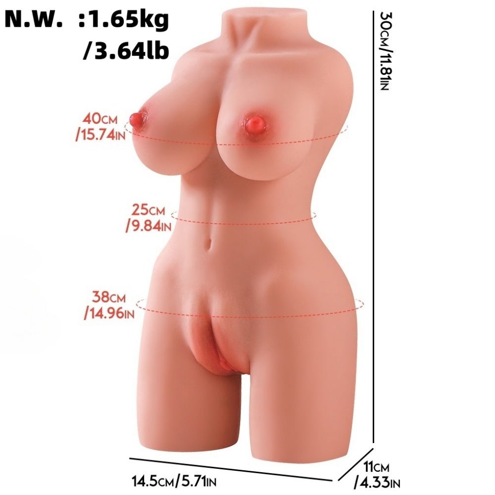 Loveangels Life-Like Flesh-Colored TPE Sex Doll - Loveangels