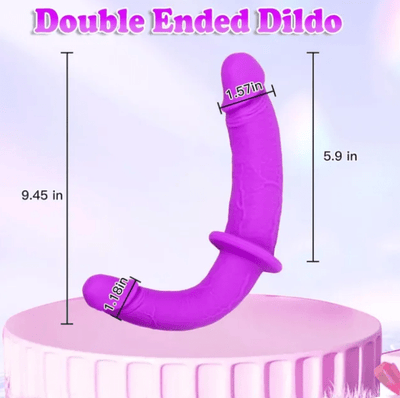 Loveangels Linked Play Double Ended Dildo With Harness - Loveangels