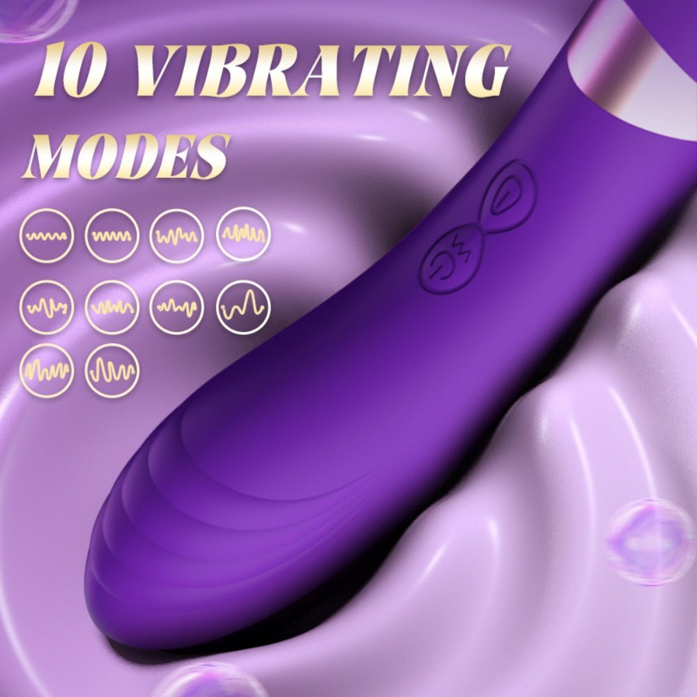 Loveangels Lisa Flicker Dual Ended G - Spot Vibe With Finger Slap Motion - Loveangels
