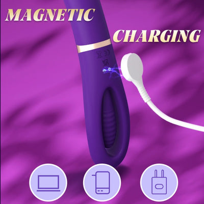 Loveangels Lisa Flicker Dual Ended G - Spot Vibe With Finger Slap Motion - Loveangels