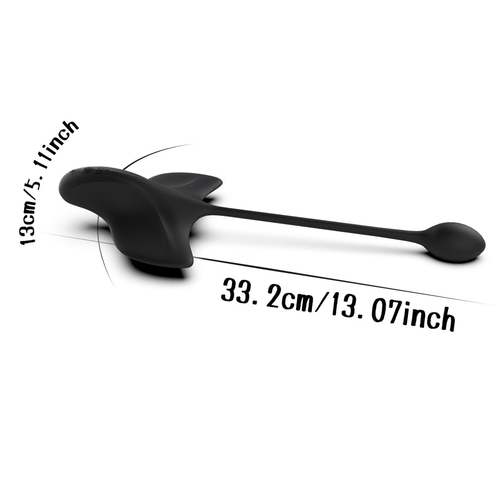 Loveangels Long Curve App Control Unisex Vibrator - Loveangels