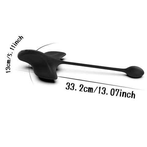 Loveangels Long Curve App Control Unisex Vibrator - Loveangels