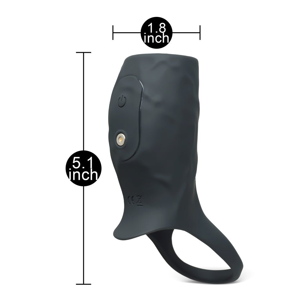 Loveangels Long Vibrating Double Ring - Loveangels