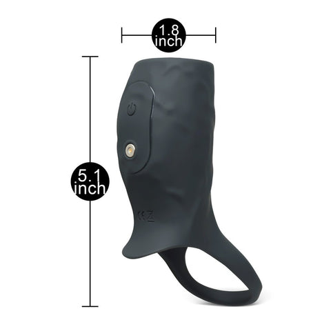 Loveangels Long Vibrating Double Ring - Loveangels
