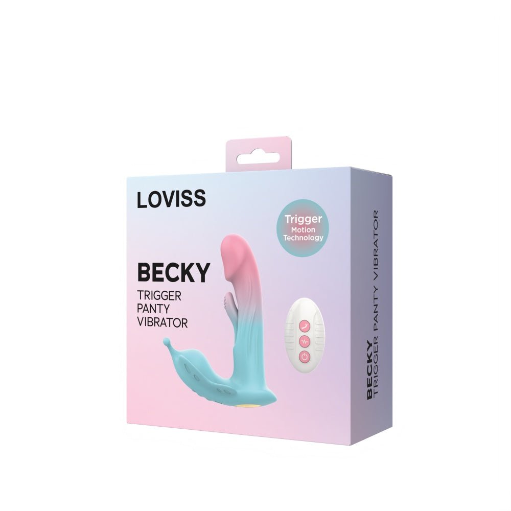 Loveangels Loviss Becky Trigger Panty Vibrator With Remote - Loveangels