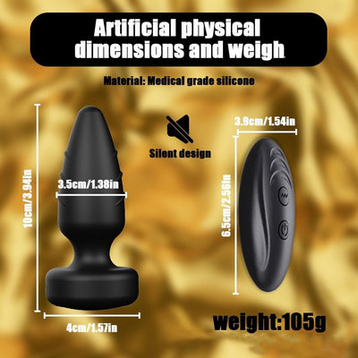 Loveangels Luminova X Light Up Rotating Plug With Remote - Loveangels