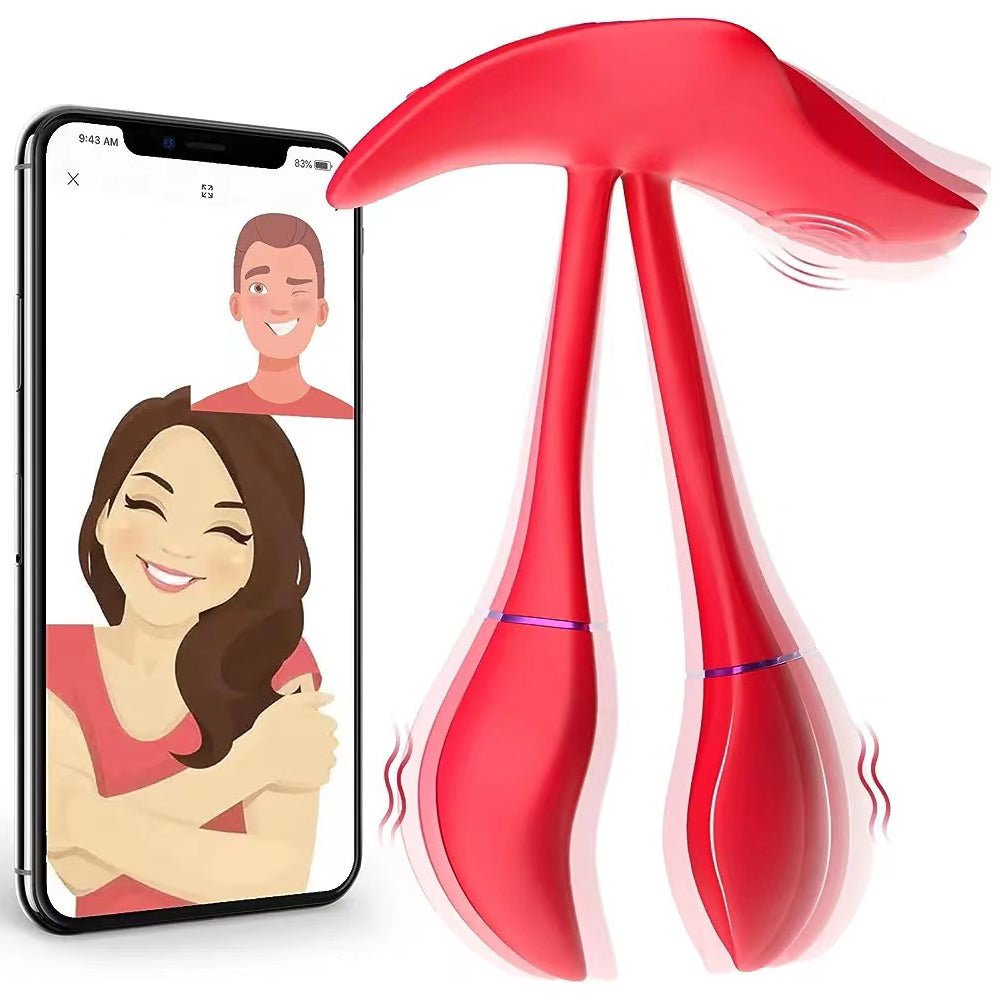 Loveangels LunaBloom Dual Tip Vibrator With App Control - Loveangels