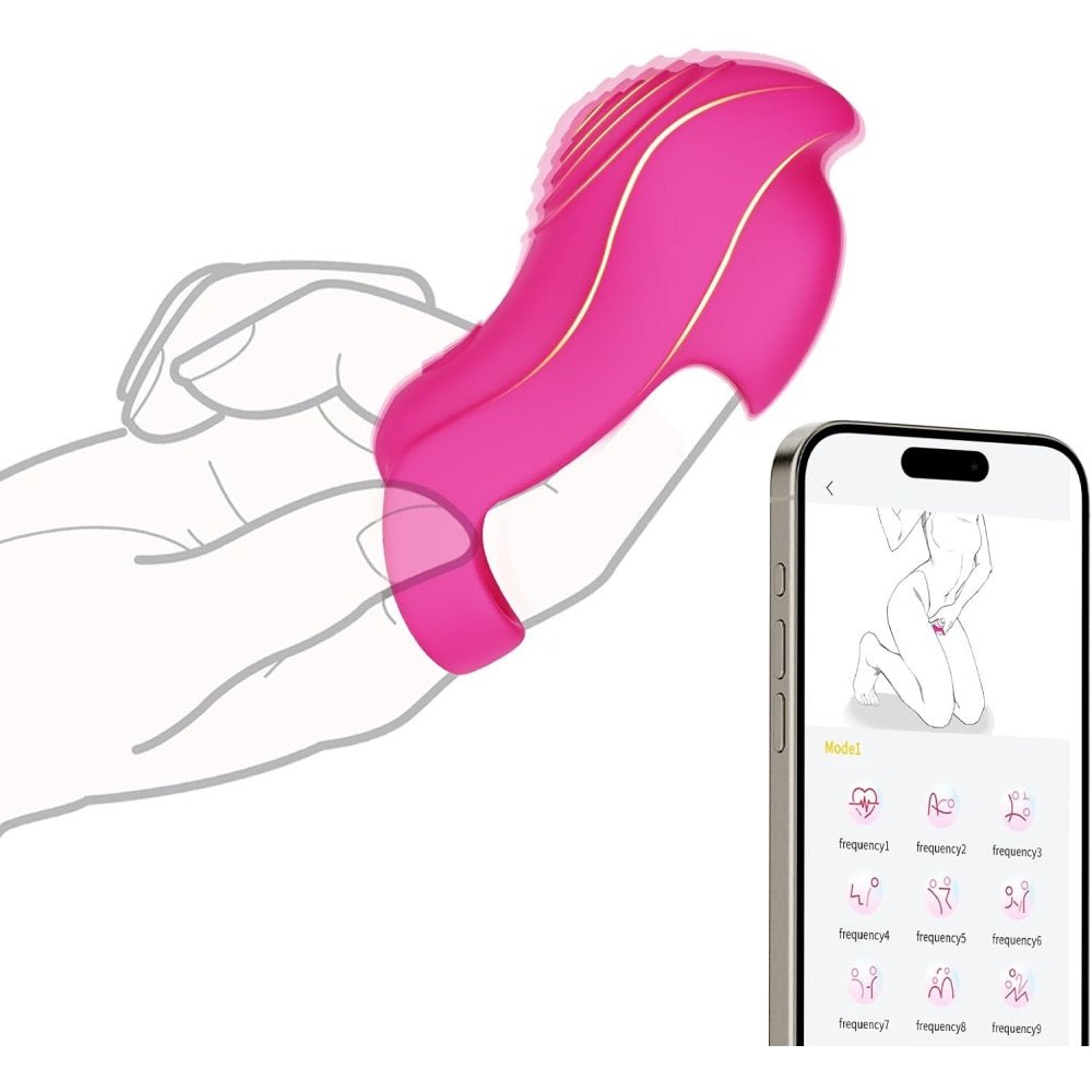 Loveangels Magenta App Controlled Finger Vibe - Loveangels