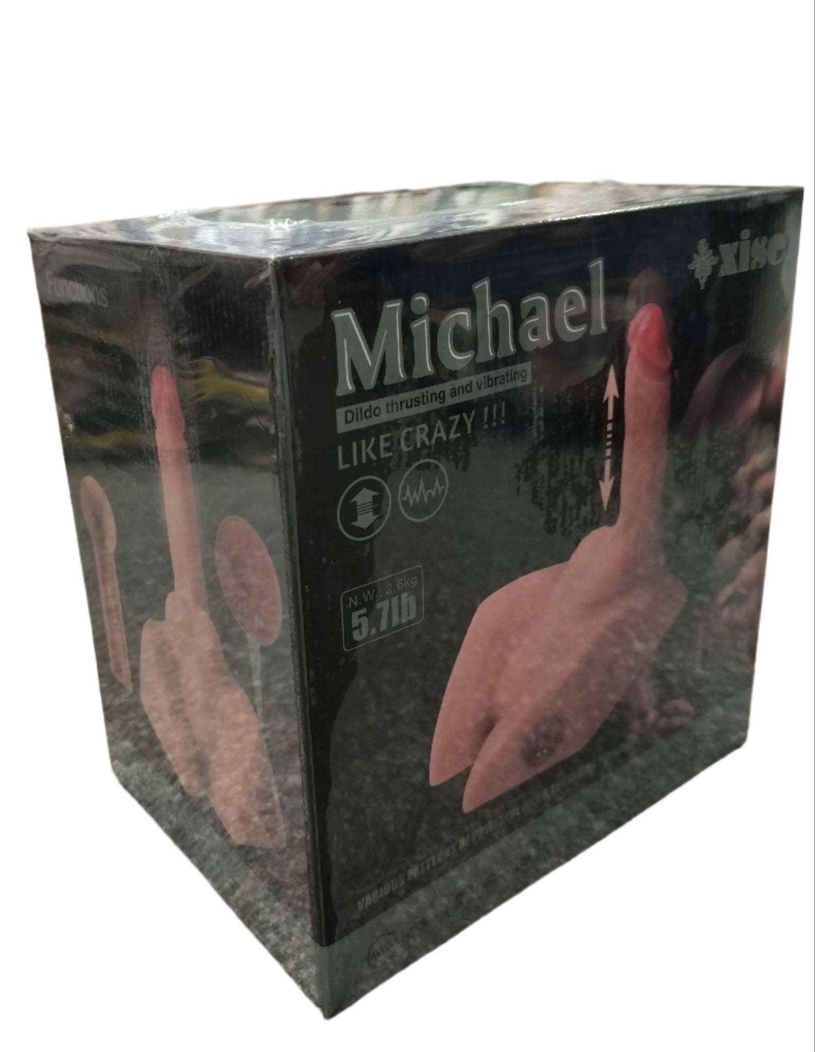 Loveangels Michael Thrusting And Vibrating Masturbator With Dildo And Ass - Loveangels