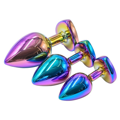 Loveangels Multicolour Metal Anal Training Kit - Loveangels