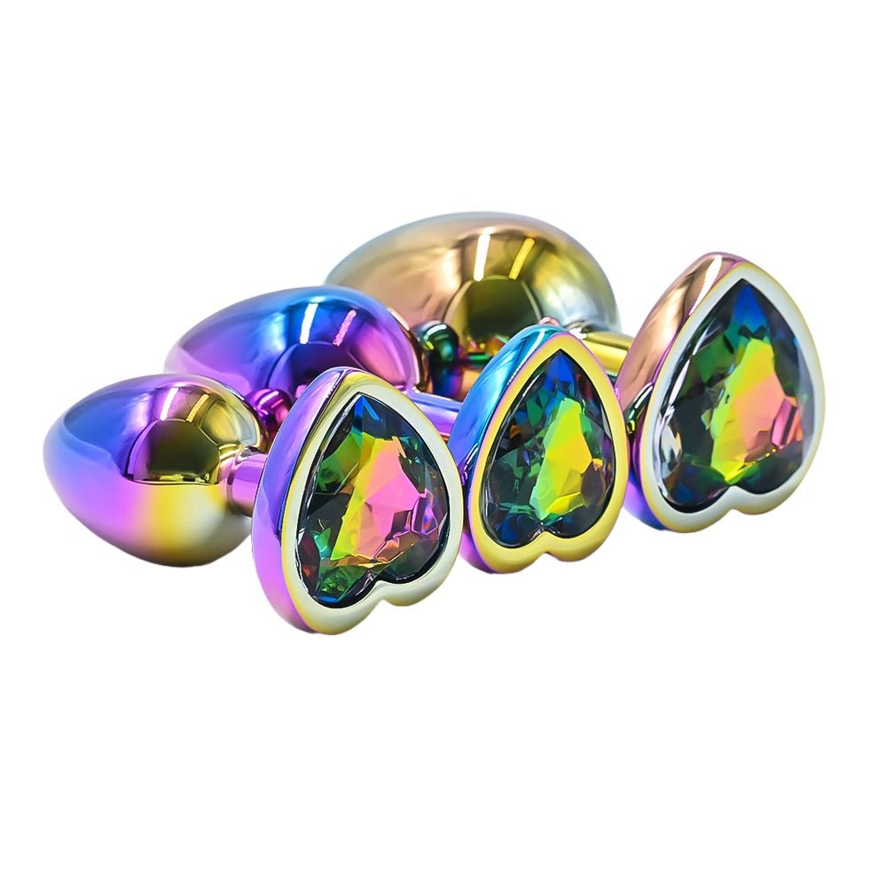 Loveangels Multicolour Metal Anal Training Kit - Loveangels