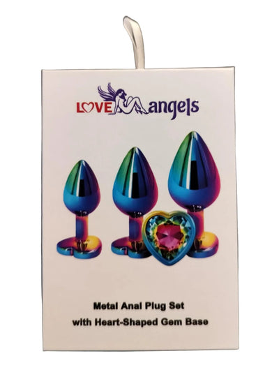 Loveangels Multicolour Metal Anal Training Kit - Loveangels