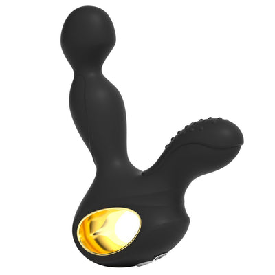 Loveangels Noir Apex Rotating Prostate Massager With Heat and Remote Control - Loveangels