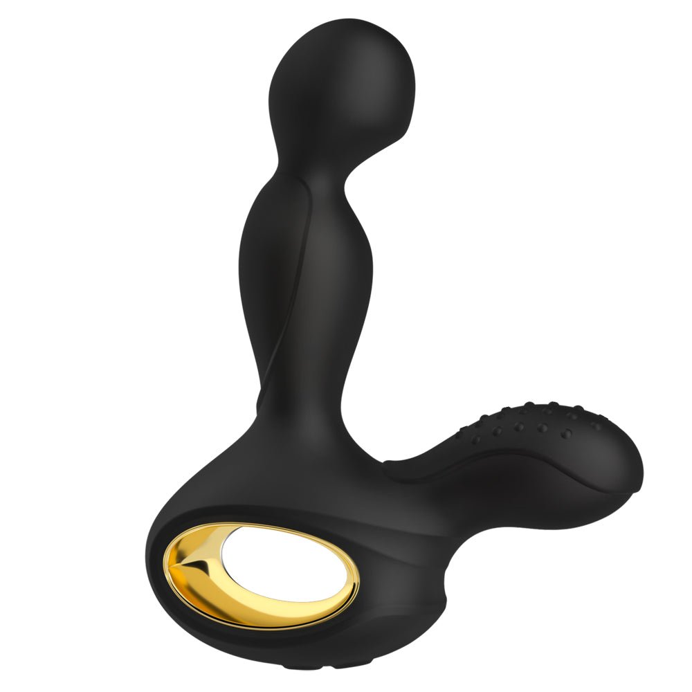Loveangels Noir Apex Rotating Prostate Massager With Heat and Remote Control - Loveangels
