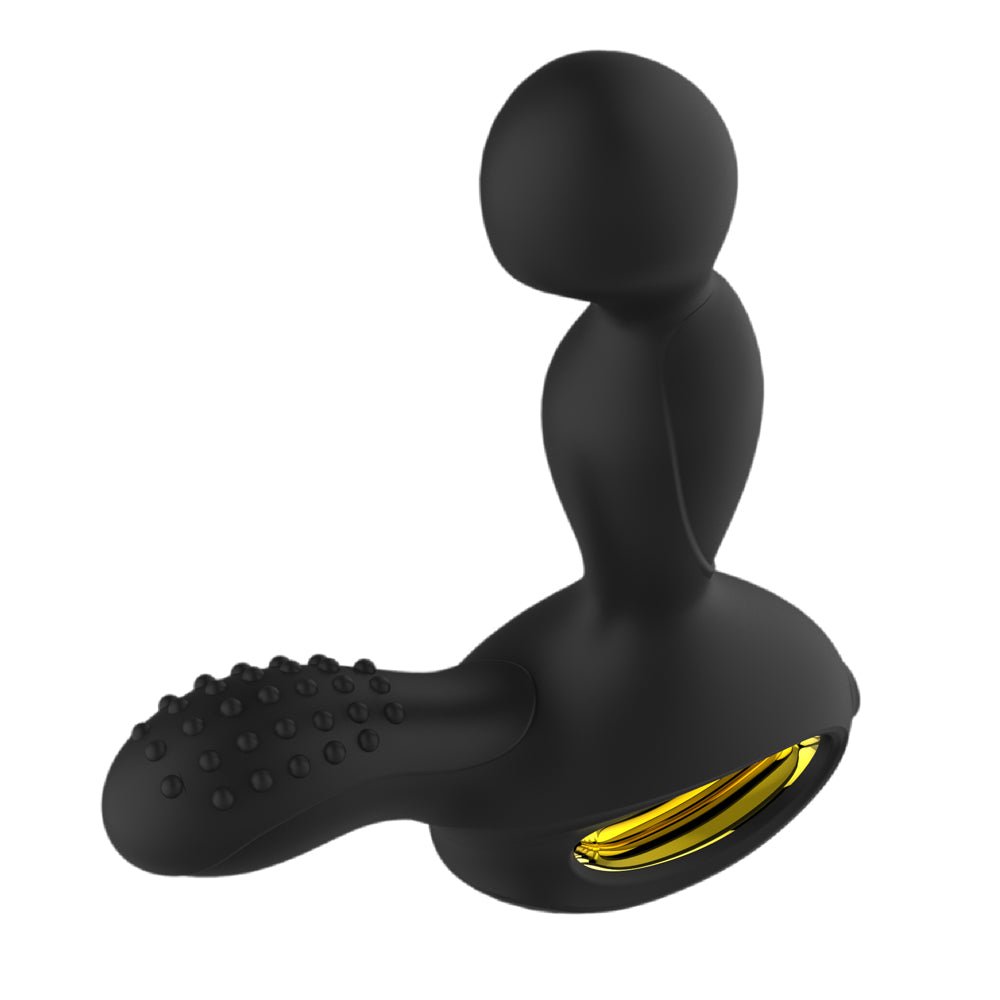 Loveangels Noir Apex Rotating Prostate Massager With Heat and Remote Control - Loveangels