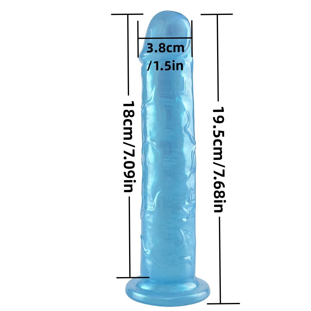 Loveangels Pearl Blue 7.7" Dildo - Loveangels