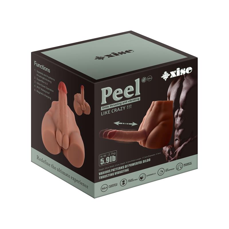 Loveangels Peel Thrusting Rechargeable Masturbator - Loveangels