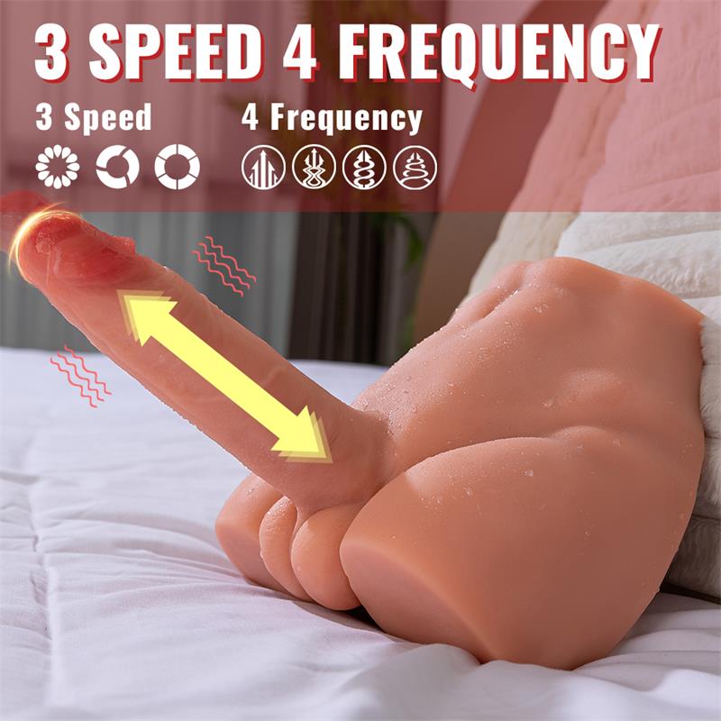 Loveangels Peel Thrusting Rechargeable Masturbator - Loveangels