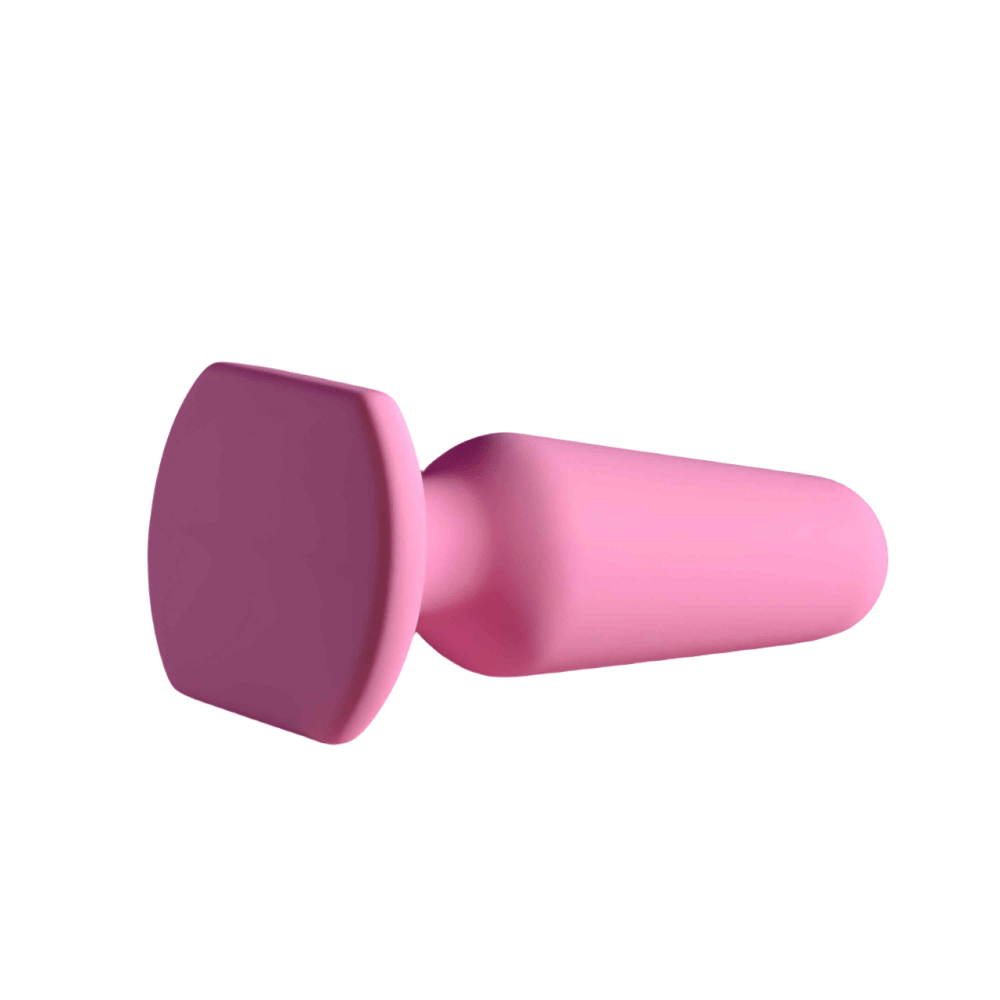 Loveangels Pink Silicone Mini Butt Plug - Loveangels