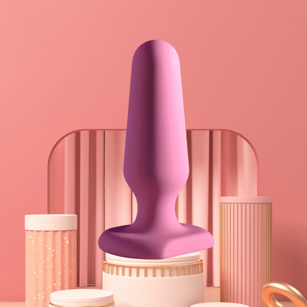 Loveangels Pink Silicone Mini Butt Plug - Loveangels