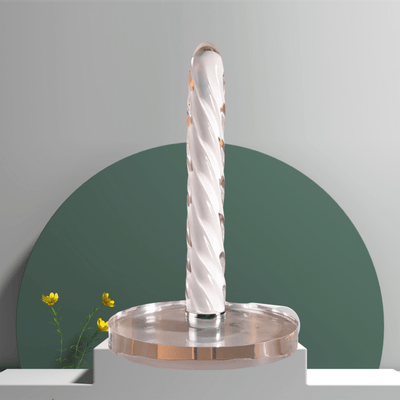 Loveangels Pleasure Swirl Glass Vibrator - Loveangels