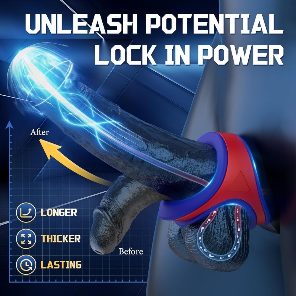 Loveangels Power Grip Dual Density Cock Ring - Loveangels
