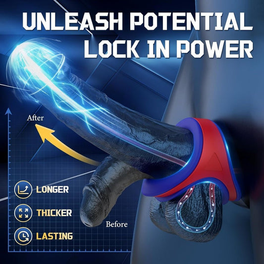 Loveangels Power Grip Dual Density Cock Ring - Loveangels