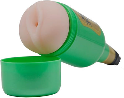 Loveangels Pure Blonde Lager Male Masturbator Sex Machine Attachment - Loveangels