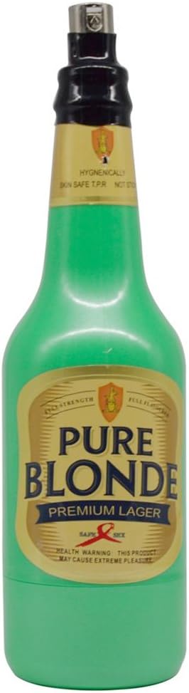 Loveangels Pure Blonde Lager Male Masturbator Sex Machine Attachment - Loveangels