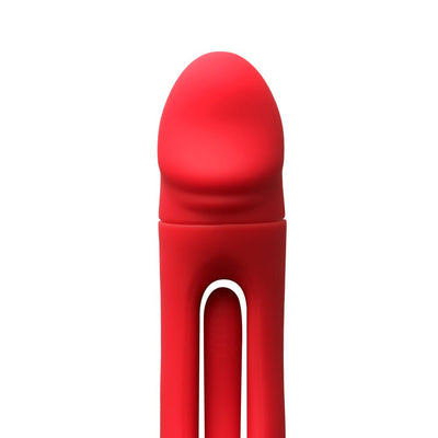 Loveangels Rabbit Vibrator with Air Pulse and Flickering Pendulum - Loveangels