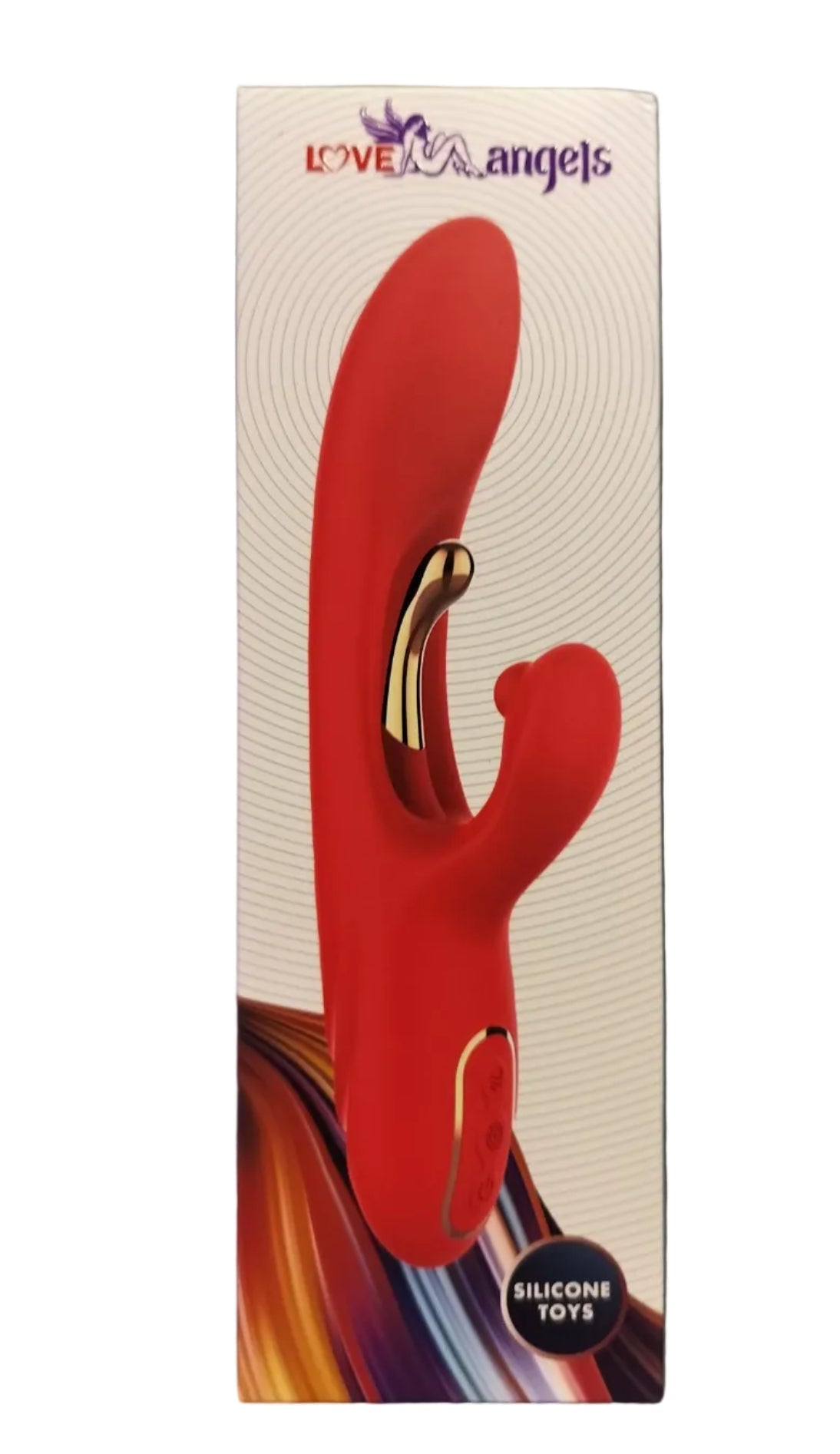 Loveangels Rabbit Vibrator With Targeted Stimulating Gold Arm - Loveangels